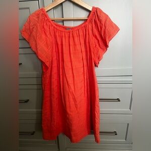 Lilla P gauze lined shift dress M